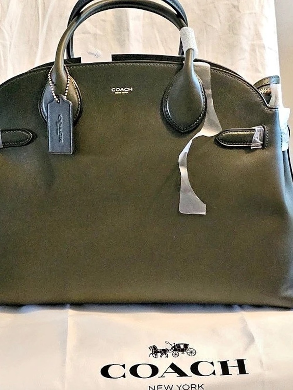 Coach Soft Empire Carryall Bag 40 in Green